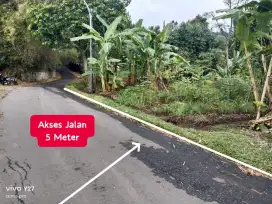 Di jual tanah kebun murah lokasi Setu daun Tenjolaya bogor.