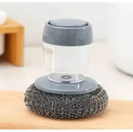 Sabut kawat cuci piring dengan dispenser sabun