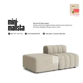 Custom service sofa bali