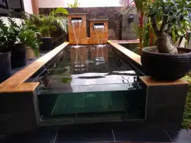 Jasa pembuatan kolam ikan