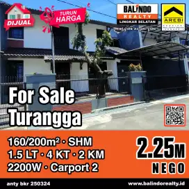 Rumah Turangga Tengah Kota Strategis