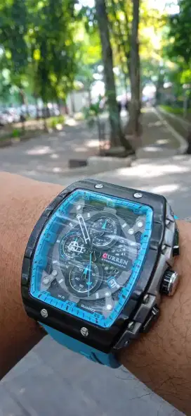 Curren blue Jam Tangan Keren