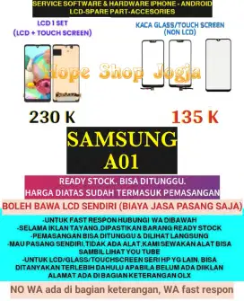 Service HP-Ganti Touchscreen-Baterai-LCD SAMSUNG A01