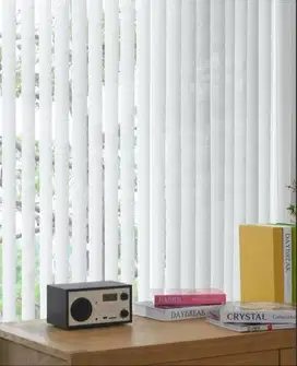 Tirai Gorden Vertikal Roller Venetian Blinds Wallpaper Kerey Korden