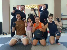 Private boxing muaythai kantor,group,sekolah