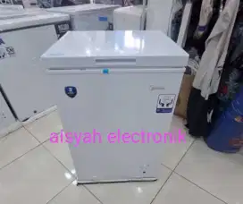 MIDEA FREEZER BOX 100 LITER HS129 GARANSI RESMI 5 TAHUN