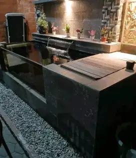 Jasa pembuatan kolam ikan