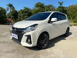 Low KM Daihatsu Ayla 1.2 X Bensin-MT 2020 Putih LSM