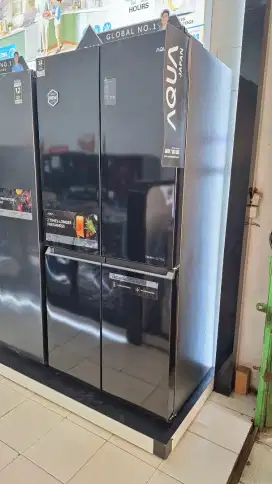 Kulkas AQUA 4 pintu Bisa Credit