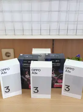 Oppo A3x new segel resmi siap antar cod dan kirim luar kota