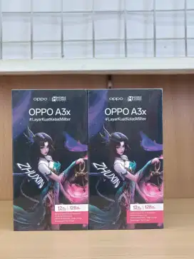 Oppo A3x new segel resmi siap antar cod dan kirim luar kota