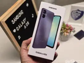 SAMSUNG GALAXY A06 4+4/64GB SEGEL.BOX, FREE ADAPTOR 25 WATT , KARTU XL