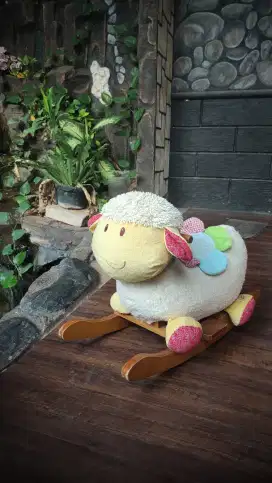 ORI! ELC WOOLLY LAMB ROCKER MAINAN AYUNAN ANAK/ LITTLE TIKES VTECH
