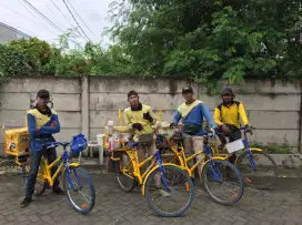 Pedagang Es Krim Campina Sepeda