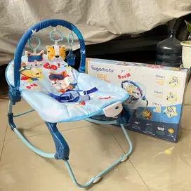 Sugar Baby 10in1 Premium Rocker/ Ayunan Bayi/ Bouncer Bayi