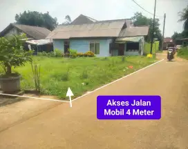 Di jual tanah kebun Lt:430 Mtr lokasi Kemang Parung bgr