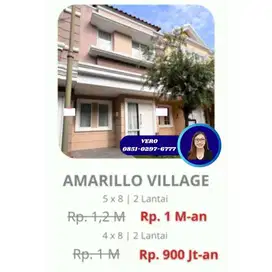 Amarillo Village Tipe L4 Gading Serpong Free Ppn Langsung Siap Huni