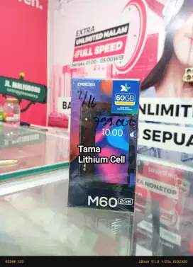 PROMO HP BARU EVERCOSS M60 2/16