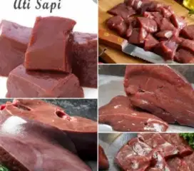 Jeroan/ISO/babat/paru/daging/balungan/ati