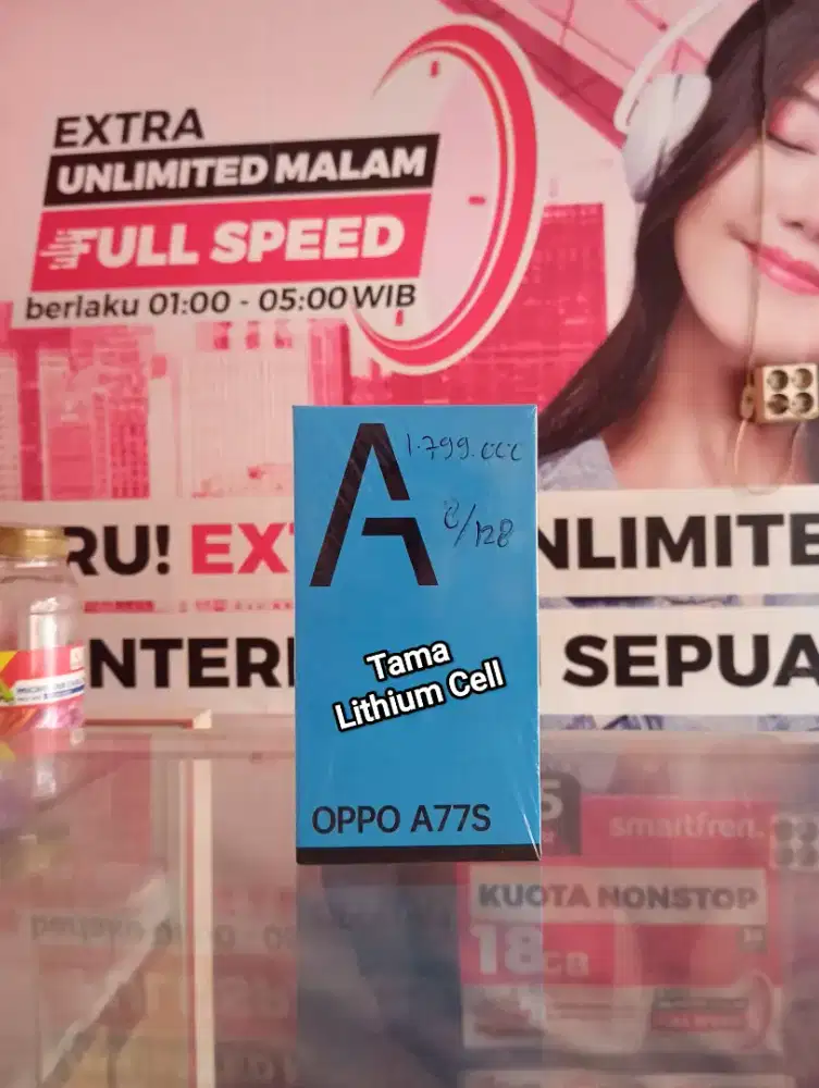 PROMO TERMURAH OPPO A77S 8/128GB