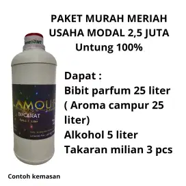 PAKET REVIL PARFUM 2,5 JUTA
UNTUNG 100%