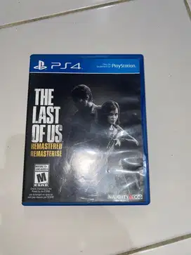 Kaset ps 4 tlou dan spiderman