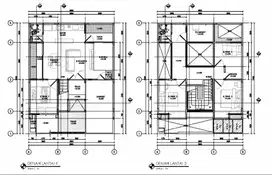 jasa gambar DED rumah (gambar kerja), fasad 3D