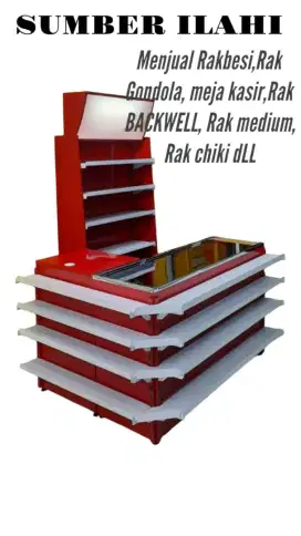 RAK BACKWELL BELAKANGBKASIR/ RAK ROKOK