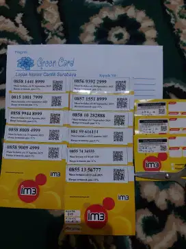 Nomor cantik im3 (indosat) serian tripel 888 dan 999