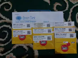 Nomor cantik im3 (indosat) seri naik 1234 s/d 6789