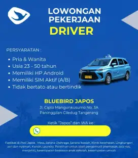 Driver taksi Bluebird