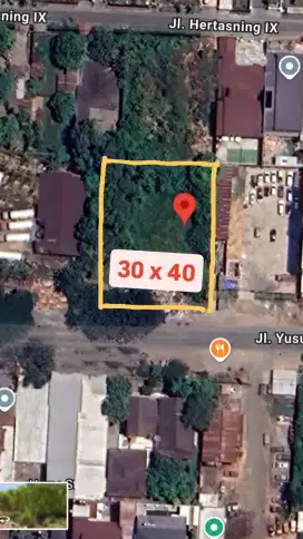 Dijual atau di sewakan tanah jalan yusuf dg.ngawing dekat pettarani
