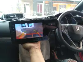 Kamera mundur Honda jazz SM pasang sejadetabek