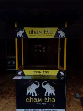 JUAL GEROBAK BEKAS ,, ESTEH JUMBO , THAITEA BOBA