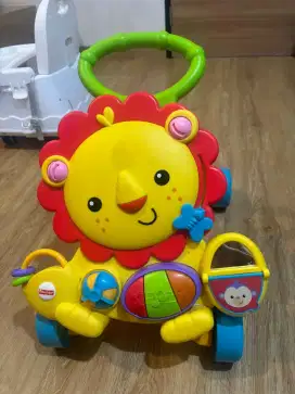 Jual fisher price lion walker preloved