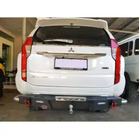 Towing Bemper Belakang - Pengaman Bemper Belakang All New Pajero Sport