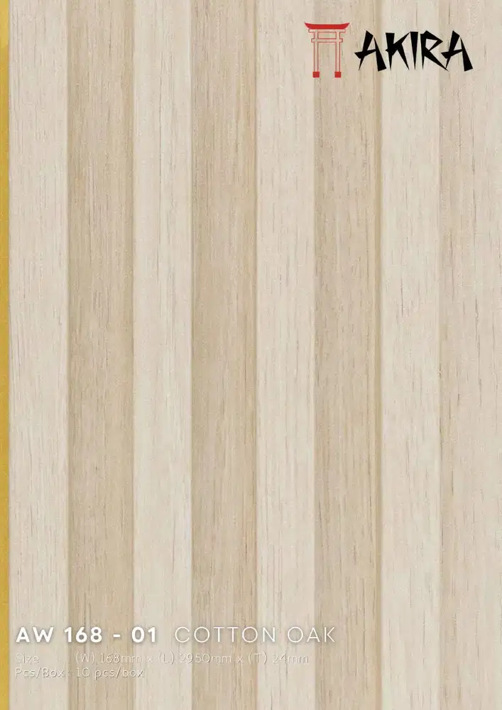 WPC Panel Dinding | Wallpanel Dinding Indoor @2,9m/batang Tahan Air