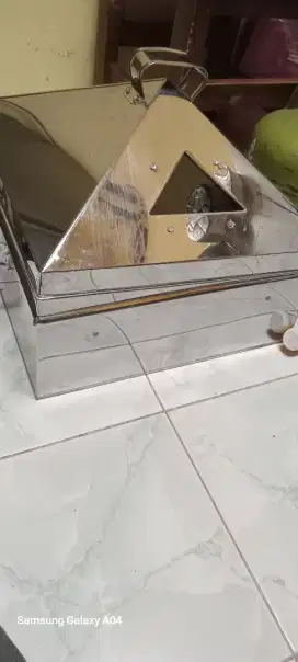 Klakat Kukusan Baso Kotak Dimsum Stainlis 4 Sekat