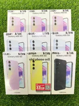 SAMSUNG A55 8/256 BARU