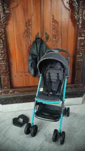 LENGKAP! GB QBIT LTE STROLLER DORONGAN BAY JOIE JUNA POCKIT COCOLATTE