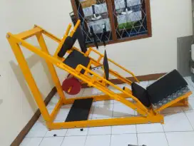 leg press + squat