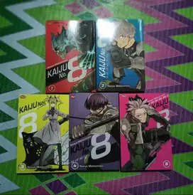 Paket Komik Kaiju no.8 Vol 1,2,3,4 Original Premium Kondisi Mulus