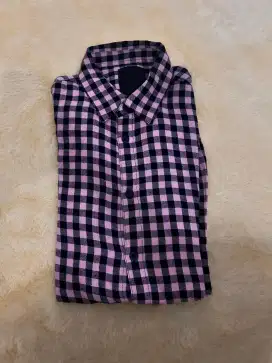 Kemeja uniqlo pria