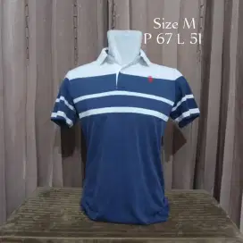 Kaos golf katun brand W angle