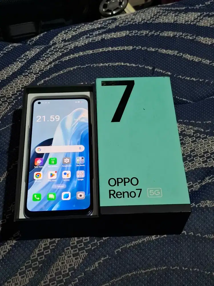 Oppo Reno 7 5G 8/256 siap pakai