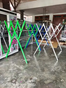 Jemuran baju 1,5 m pipa besar tebal