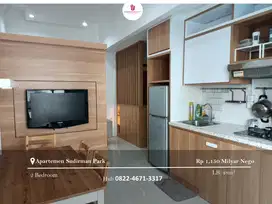 Dijual Apartement Sudirman Park Low Floor 2BR Full Furnished View Pool