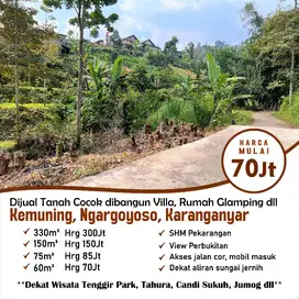 Dijual tanah cocok dibangun vila atau hunian dikemuning