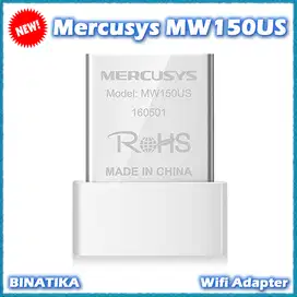 Mercusys MW150US 150Mbps Nano Mini USB Wireless Wifi Adapter (Powered