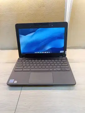 Laptop GARANSI LENOVO62 SSD OS CHROME lengkap free tas, mouse